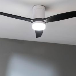 Ventilateur de Plafond avec Lumière Cecotec EnergySilence Aero 5600 20 W 40 W Blanc Noir