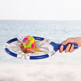 Raquettes de Plage avec Balle Colorbaby 27 X 37 X 1,5 CM (6 Unités)