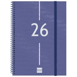 Agenda Finocam YEAR Bleu A5 15,5 x 21,2 cm 2026