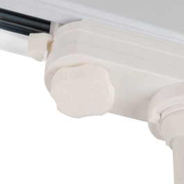 Spot de rail triphasé 30W COB réglable Flicker Free blanc CCT (3000-6000K) [1916-TL-30W-T-CCT]