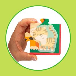 Puzzle Enfant Lisciani Giochi 16 x 1 x 16 cm animaux 16 Pièces (6 Unités)