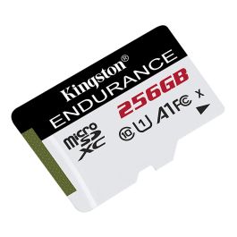 Kingston SDCE/256GB MicroSDXC 256 Go Classe 10 U1 A1 95 Mo/s Lecture 45 Mo/s Écriture Haute Endurance Retail