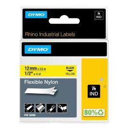 Ruban stratifié Dymo Nylon Flexible IND Multicouleur Noir/Jaune