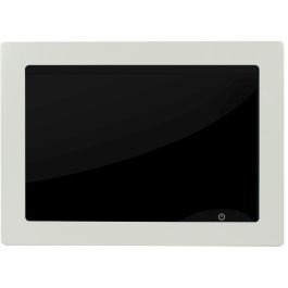 ALLNET Touch Display Tablet 15 Zoll zbh. Blende für Einbaurahmen, weiß schmal
