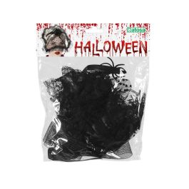 Diadema Halloween Femme Adulte Tocado en Tulle à Rose Noire pour Déguisement Vampiresa, Comtesse Sombre ou Dame Victorienne - Accessoire Gothique et Élégant