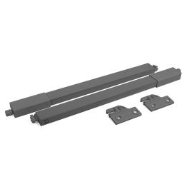 HERRAJES ALK Jeu de tirants rectangulaires Qube anthracite pour tiroir 350mm Precio: 8.8899996. SKU: B1BVWYYZ2F