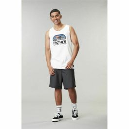Maillot de Corps sans Manches pour Homme Picture Authentic Tank B Blanc