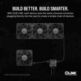 Ventillateur de cabine Corsair CO-9051010-WW Ø 12 cm (3 Unités)