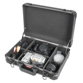 RATIO Mallette Lightbox 40X11 H.28 PCV/Aluminium, Coins Renforcés, Intérieur Rembourré