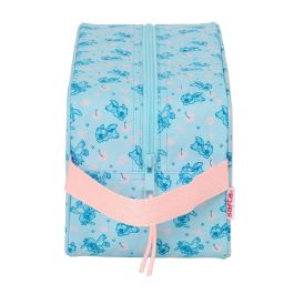 Fourre-tout Lilo & Stitch Ohana Bleu clair Rose clair 29 x 15 x 14 cm