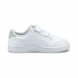 Chaussures de Sport pour Enfants Puma Shuffle V Blanc