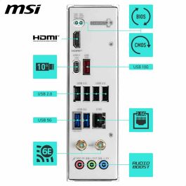 Carte Mère MSI B840M GAMING PLUS WIFI6E AMD AM5 AMD