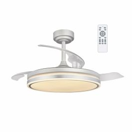 Ventilateur de Plafond CristalRecord RETRACT MOSS Gris 72 W