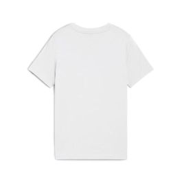 T shirt à manches courtes Enfant Puma Essentials Logo Lab B Blanc L