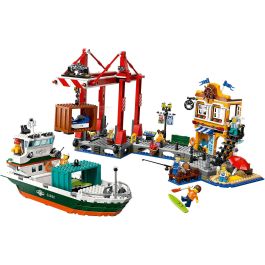 LEGO 60422 City Hafen mit Frachtschiff