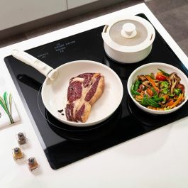 Ensemble de Poêles avec Poignée Amovible et Couvercle Passet InnovaGoods 5 Pièces