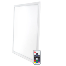 HO Panel LED Superslim 30W 60x60cm RGB avec Télécommande, 40.000H [HO-P-RGB-30W]
