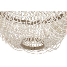 Suspension Home ESPRIT Blanc Naturel Coquillages 50 W 50 x 50 x 130 cm