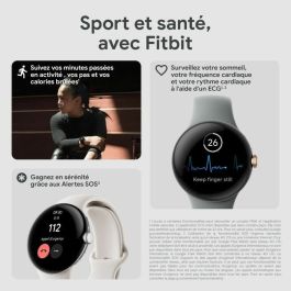 Montre intelligente Google Pixel Watch Noir 1,2" 1,6"