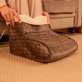 Cecotec Calientapiés HeatConfort Noir et Gris 100 W Unis avec Arrêt Automatique