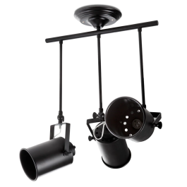 HO Lampe de Plafond Orientable Remi GU10 Aluminium Intérieur Noir [HO-APL-GU10-014]