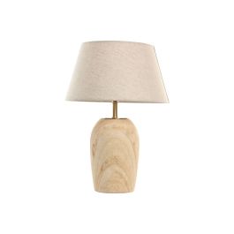 Lampe de bureau Home ESPRIT Beige Doré Naturel 50 W 220 V