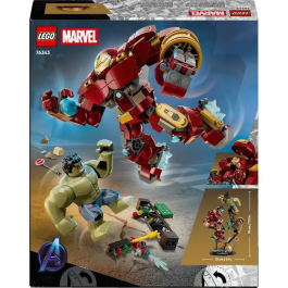 LEGO 76343 Marvel Le Combat Légendaire entre Hulkbuster et Hulk, Set Collector Avengers L'Ere d'Ultron, Jeu de Construction Cadeau 9 Ans