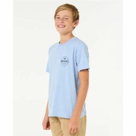 T shirt à manches courtes Enfant Rip Curl Rip Curl Staple Tee Bleu