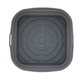 Panier en Silicone Pliable pour Friteuses à Air Quid Naturalia 20 x 20 x 8 cm (12 Unités)
