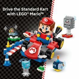Set de construction Lego 72043 Interactive LEGO Mario and Standard Kart 278 Pièces