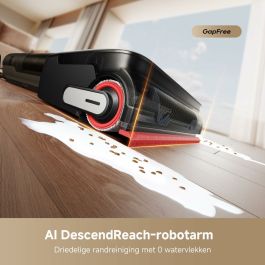 Dreame Aspiradora DREAME H15 Mix 7 en 1 - Brazo robótico con IA - Limpieza de triple filo - 23 kPa - Lavado con cepillo y agua a 100 °C AABCA09284