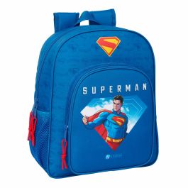 Cartable Superman Bleu 32 x 38 x 12 cm