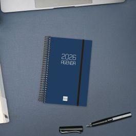Agenda Finocam OPAQUE Bleu 11,7 x 18,1 cm 2026