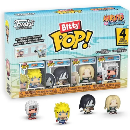 Funko Bitty POP! Naruto Shippuden Team 2 - Pack de 4 figurines en vinyle (Tsunade, Minato, Orochimaru, Jiraiya) avec socle et boitier acrylique Precio: 35.304. SKU: B19JLQVFEF