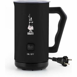 Bialetti Mousseur à Lait Électrique MKF02, 300 ml, Noir - Pour Cappuccino, Latte et Chocolat Chaud