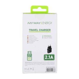 Chargeur mural Myway Noir 10 W