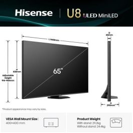 TV intelligente Hisense 65U8Q 65" 4K Ultra HD LED HDR