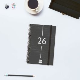 Agenda Finocam YEAR Noir 11,7 x 18,1 cm 2026
