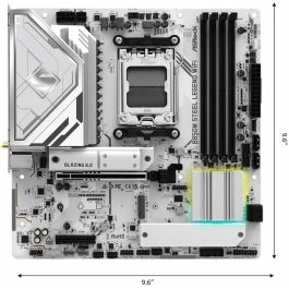 Carte Mère ASRock B850M Steel Legend WiFi Intel Wi-Fi 6 AMD AM5 AMD B850