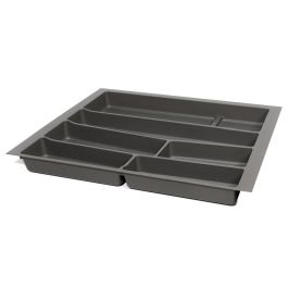 HERRAJES ALK Organisateur de couverts Auro Modulo 300-1000, Modulo 600, finition Antracita/Blanco, pour tiroirs de cuisine Precio: 11.8899996. SKU: B1EF322N4X