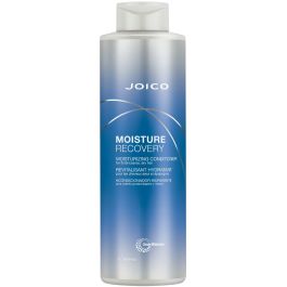 Joico Après-shampoing Moisture Recovery 1000 ml - Soin Nourrissant Puissant pour Cheveux Abîmés, Secs et Indisciplinés, Apporte Éclat et Vitalité