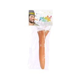 Nez Long Postiche Color Chair Clair pour Déguisement Comique Adulte - Accessoire pour Carnaval, Théâtre et Personnages de Conte