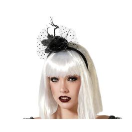 Diadema Halloween Femme Adulte avec Laze et Rose Noire, Tocado Fantaisie pour Déguisement Gothique ou Vampire Precio: 10.5. SKU: B145VF9BE3