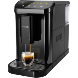 Sencor SES 6000BK - Machine à Expresso Entièrement Automatique avec Panneau Tactile LED, 20 Bars, Broyeur Inox 15 Niveaux, 1,5 L Precio: 333.72. SKU: B1GX26C7BX