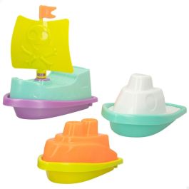 Set de jouets de plage Colorbaby 3 Pièces Bateau polypropylène (12 Unités)