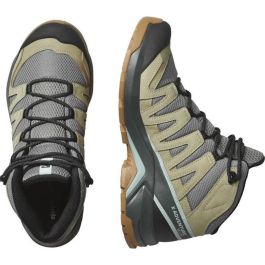 Chaussures de marche pour homme Salomon X-Adventure Recon Mid Olive Gris foncé XL