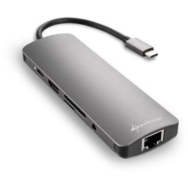 Sharkoon USB 3.0 Type C Combo Adapter (dunkelgrau)