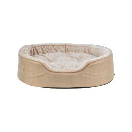 Lit pour chien Trixie Vital Lino Soft Beige Crème 110 X 92 CM
