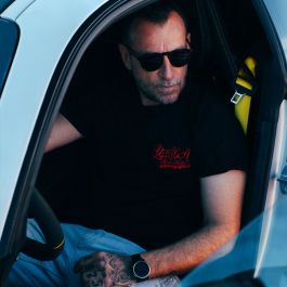 T-shirt à manches courtes homme RADIKAL NICE FAT ASS Noir S