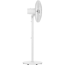 Sencor SFN 4060WH Ventilateur sur pied oscillant, diamètre 40 cm, hauteur réglable 96-130 cm, 3 vitesses, 50 W, blanc